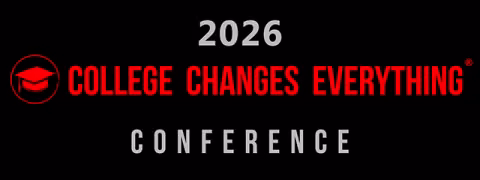 College Changes Everything logo and conference announcement