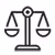 Icon for Integrity: Balanced Scales