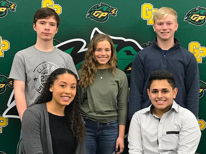 Five Illinois State Scholar Recipient Students